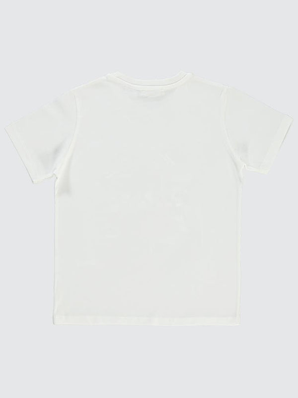 Hogwarts Logo Baskılı 10-13 Yaş Tişört - Ekru