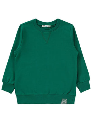 Civil Boys Qr Kod Etiketli  2-5 Yaş Sweatshirt - Yeşil