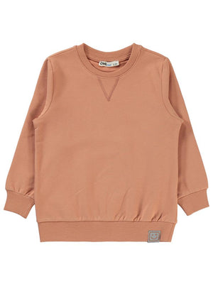 Civil Boys Qr Kod Etiketli  2-5 Yaş Sweatshirt - Turuncu