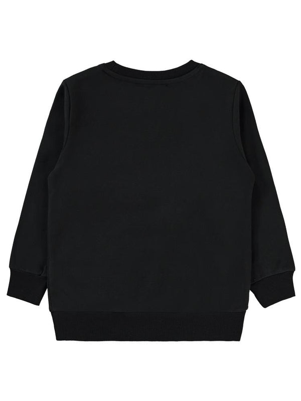 Civil Boys Qr Kod Etiketli  2-5 Yaş Sweatshirt - Siyah