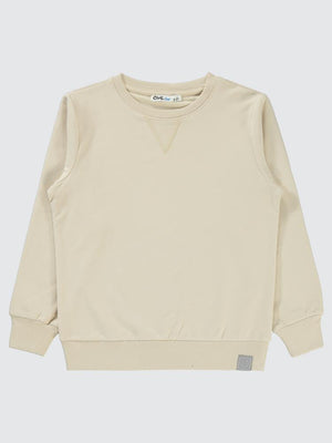 Civil Boys Qr Kod Etiketli  6-9 Yaş Sweatshirt - Gri