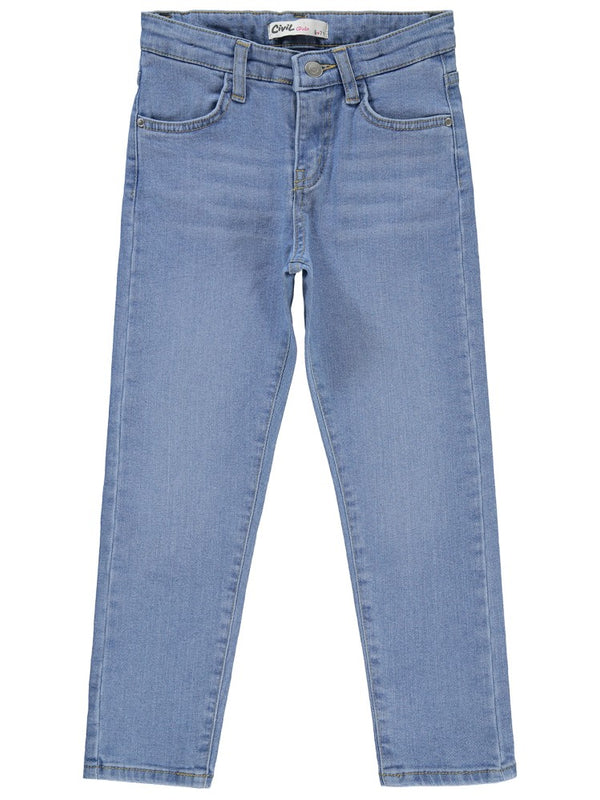 Civil Girls Basic 6-9 Yaş Pantolon - Mavi