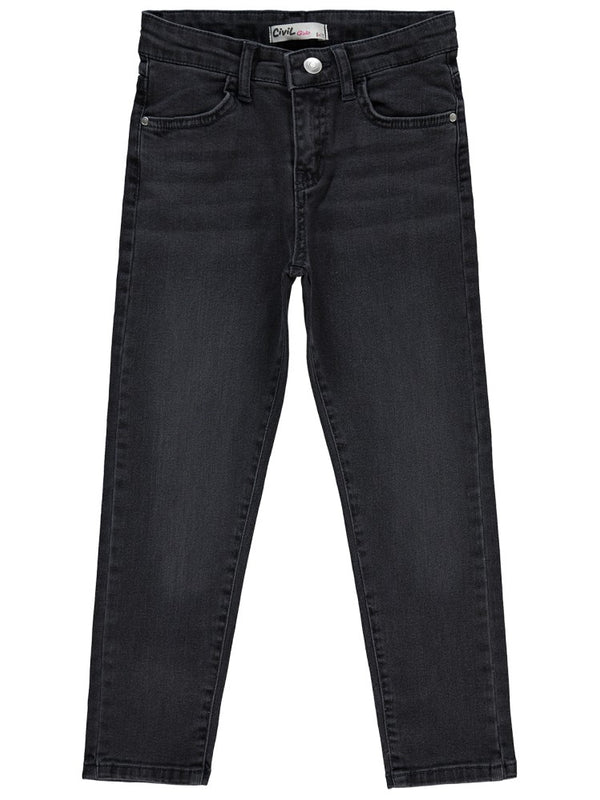 Civil Girls Basic 6-9 Yaş Pantolon - Gri