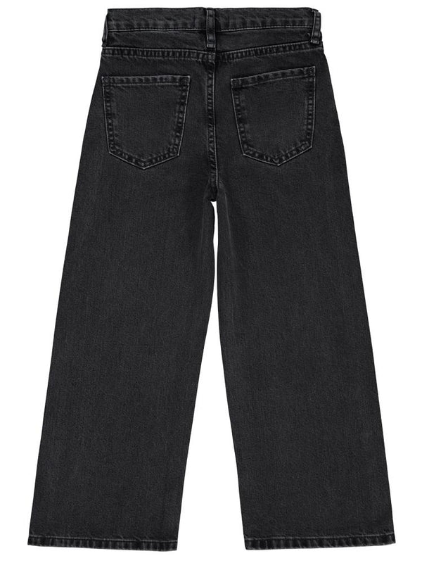 Civil Girls Kesik Paça 6-9 Yaş Pantolon - Gri