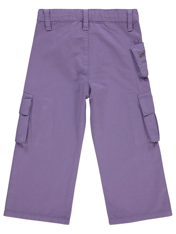 Civil Girls Üç Cepli Kargo 2-5 Yaş Pantolon - Lila