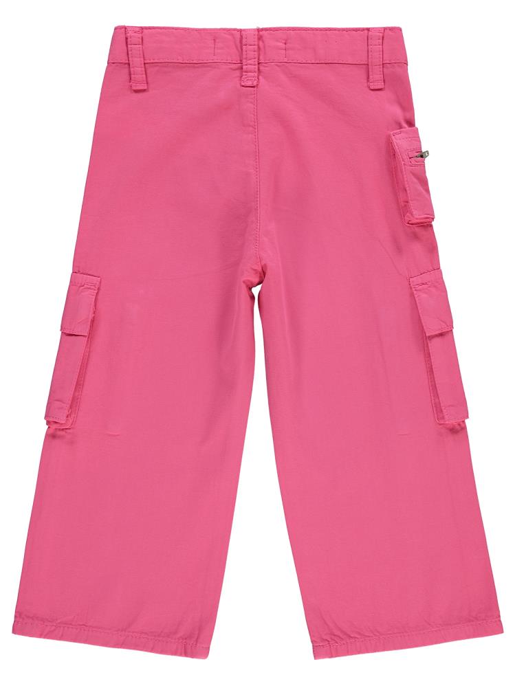 Civil Girls Üç Cepli Kargo 2-5 Yaş Pantolon - Fusya