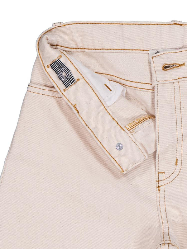 Civil Girls Kesik Paça 6-9 Yaş Pantolon - Ekru