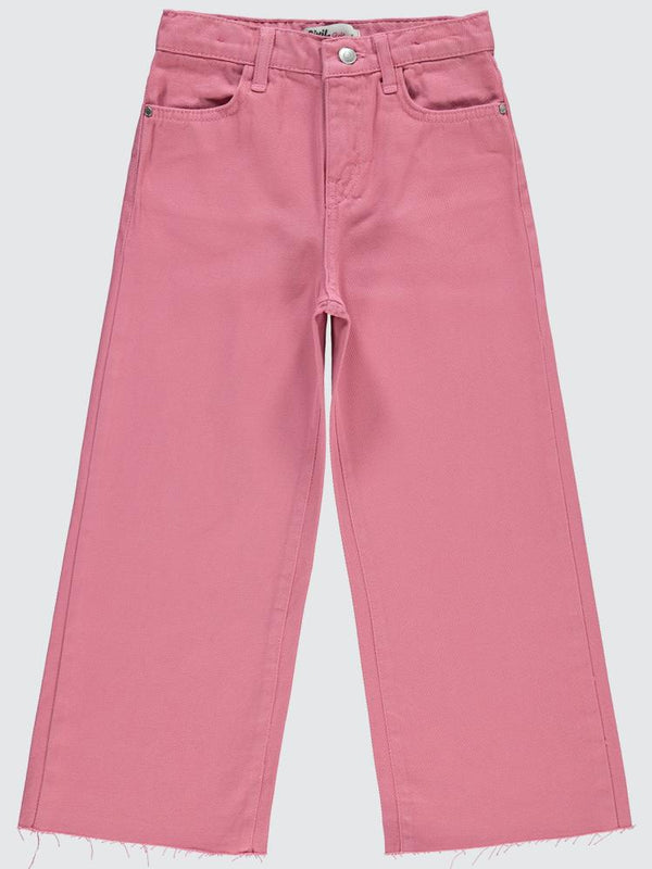 Civil Girls Kesik Paça 10-13 Yaş Pantolon - Pembe