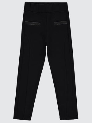 Civil Girls Kız Çocuk Tayt 10-13 Yaş - Siyah