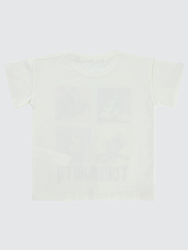 Tom and Jerry 2-5 Yaş Tişört - Ekru