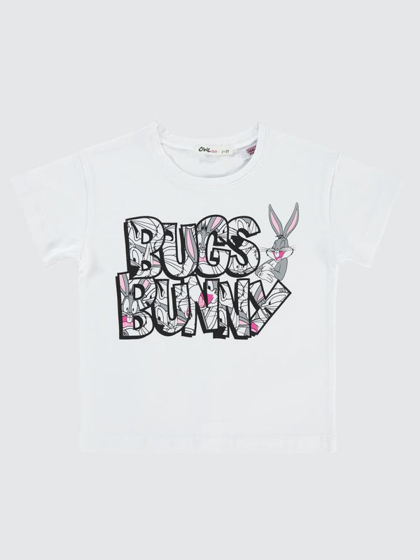 Bugs Bunny 2-5 Yaş Tişört - Beyaz