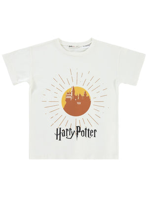Harry Potter 10-13 Yaş Tişört - Ekru