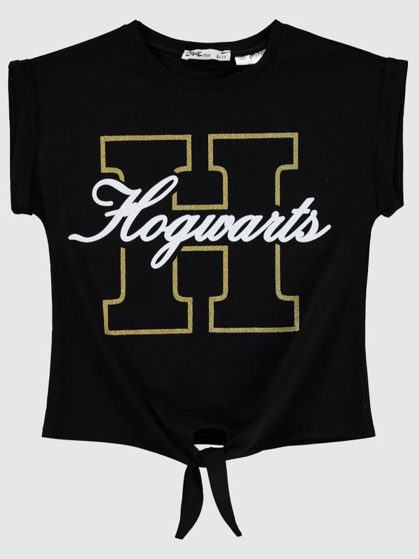 Harry Potter 6-9 Yaş Tişört - Siyah