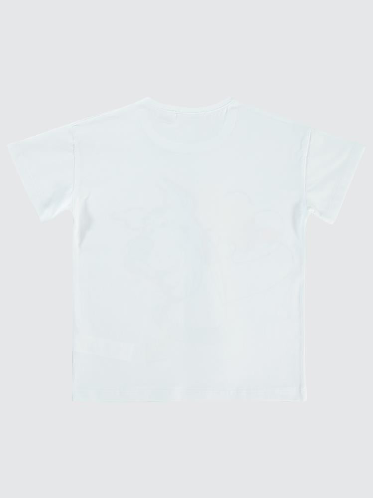 Scooby Doo 10-13 Yaş Tişört - Beyaz