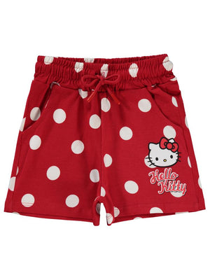 Hello Kitty 6-9 Yaş Şort - Turuncu