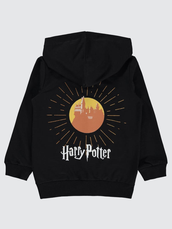 Harry Potter 10-13 Yaş Hırka - Siyah