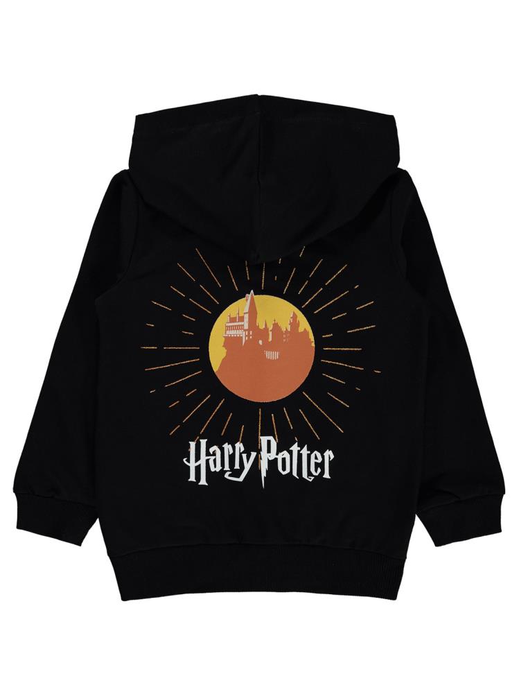 Harry Potter 6-9 Yaş Hırka - Siyah