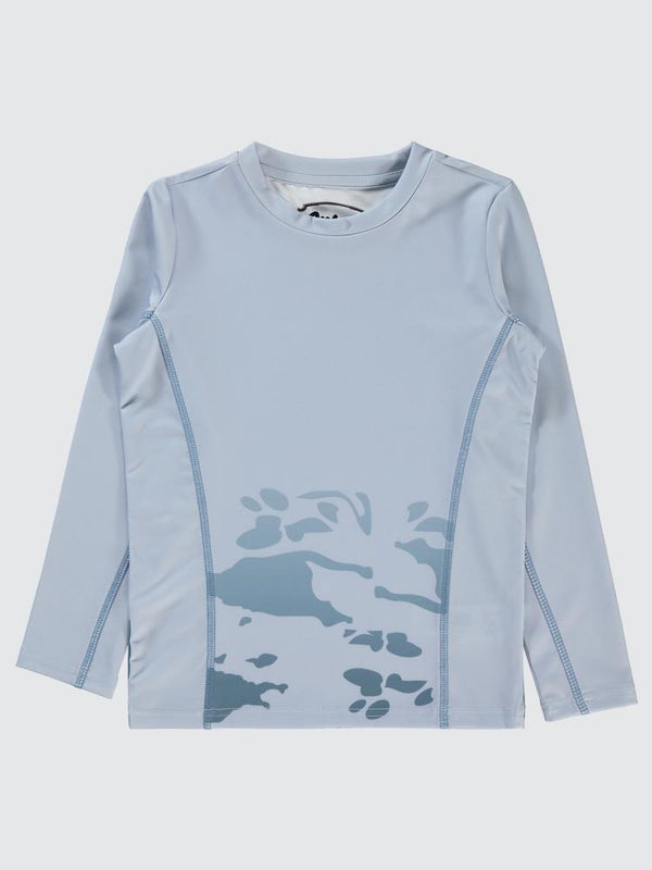 Civil Boys Kamuflaj Desen Baskılı 6-9 Yaş Sweatshirt - Gri