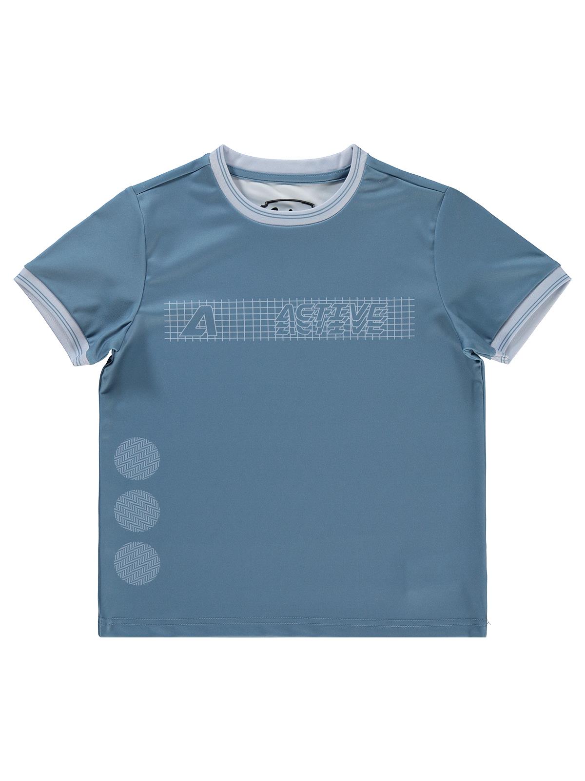 Civil Boys Active Baskılı 6-9 Yaş Tişört - Gri