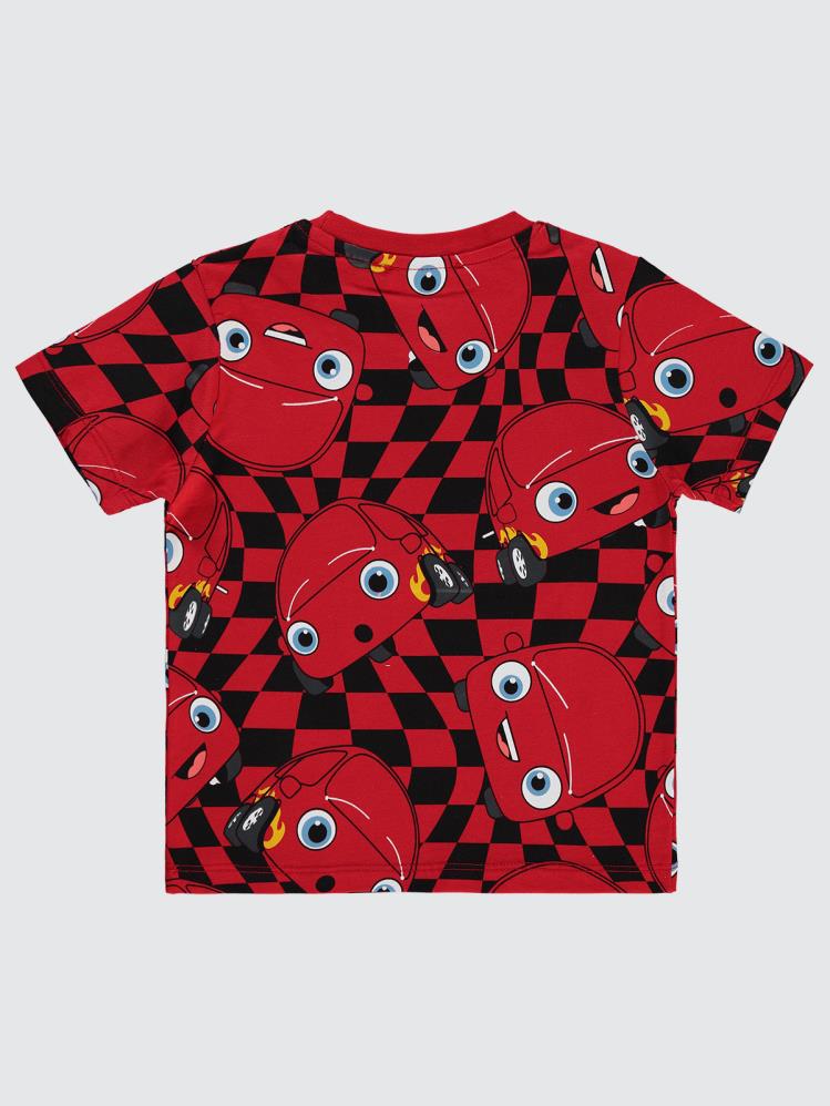 Civil Boys Dütdüt Empirme 2-5 Yaş Tişört - Kırmızı