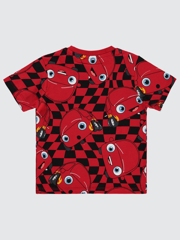 Civil Boys Dütdüt Empirme 2-5 Yaş Tişört - Kırmızı