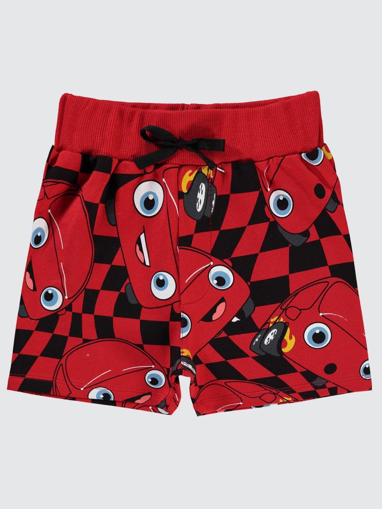 Dütdüt Empirme 2-5 Yaş Şort - Kırmızı