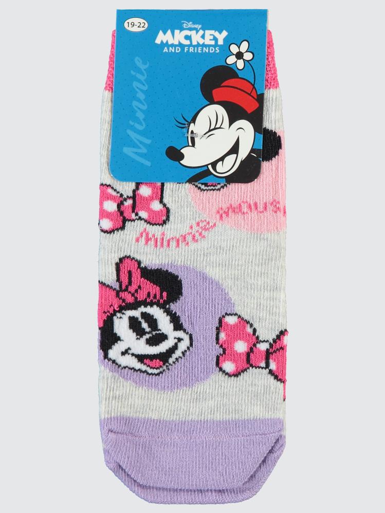 Minnie Mouse 3-11 Yaş Kız Soket Çorap