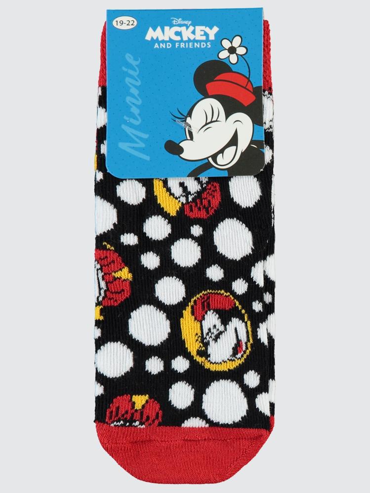 Minnie Mouse 3-11 Yaş Kız Soket Çorap