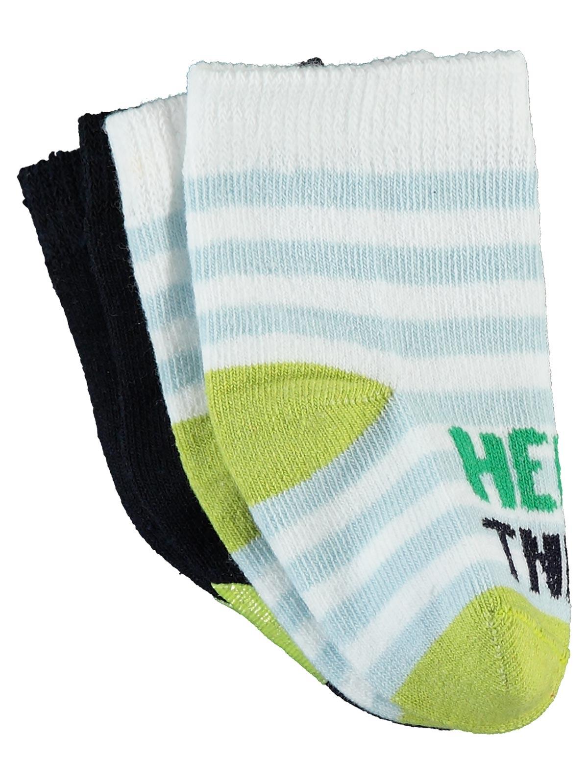 Civil Baby Turtle Kaydırmaz 6-18 Ay Bebek Erk Çorap Set