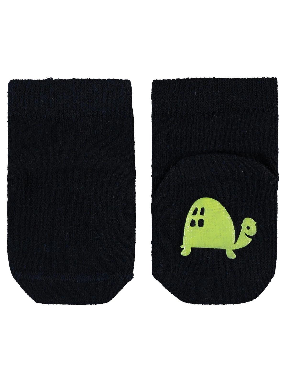 Civil Baby Turtle Kaydırmaz 6-18 Ay Bebek Erk Çorap Set