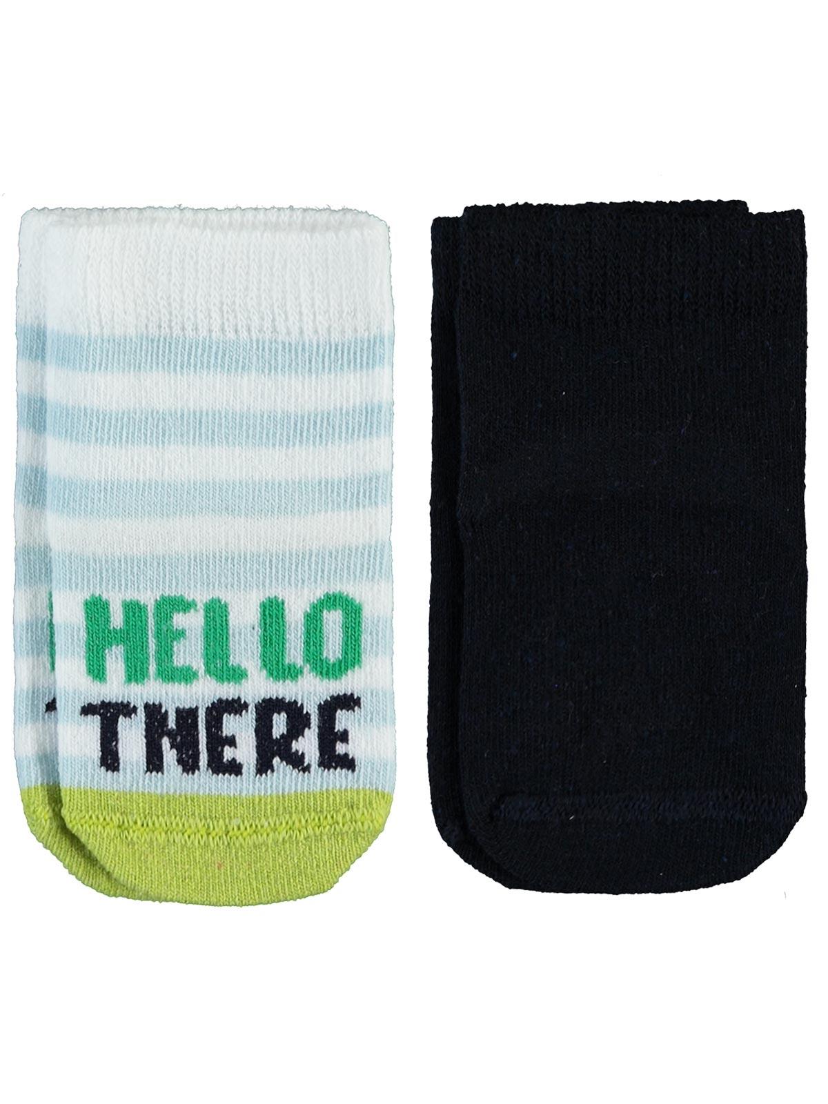 Civil Baby Turtle Kaydırmaz 6-18 Ay Bebek Erk Çorap Set