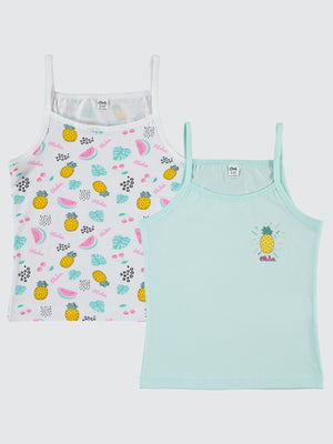 Civil Girls Pineapple 2-10 Yaş 2'li Atlet Set