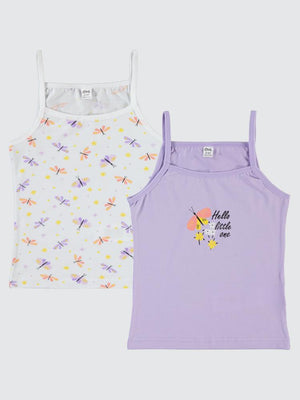 Civil Girls Butterfly 2-10 Yaş 2'li Atlet Set