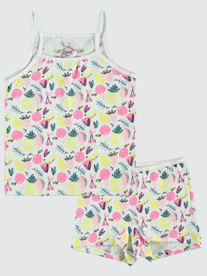 Civil Girls Fresh Empirme Desen 2-10 Yaş İç Çamaşır Takım