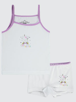 Civil Girls Unicorn 2-10 Yaş İç Çamaşır Takım