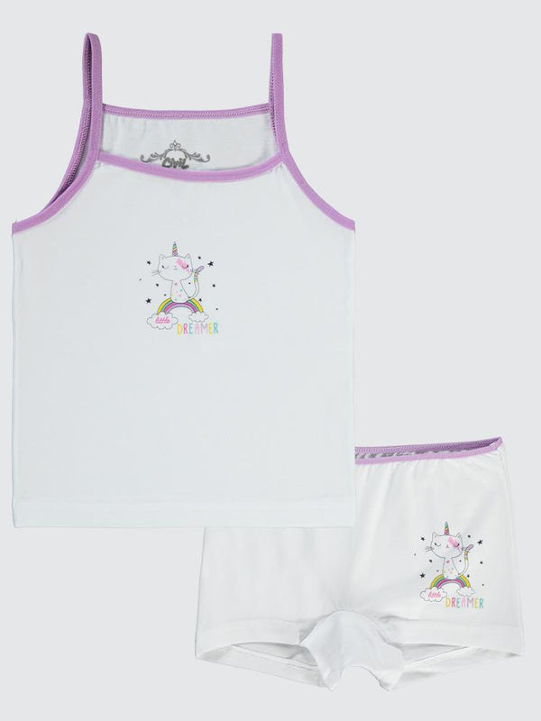 Civil Girls Unicorn 2-10 Yaş İç Çamaşır Takım
