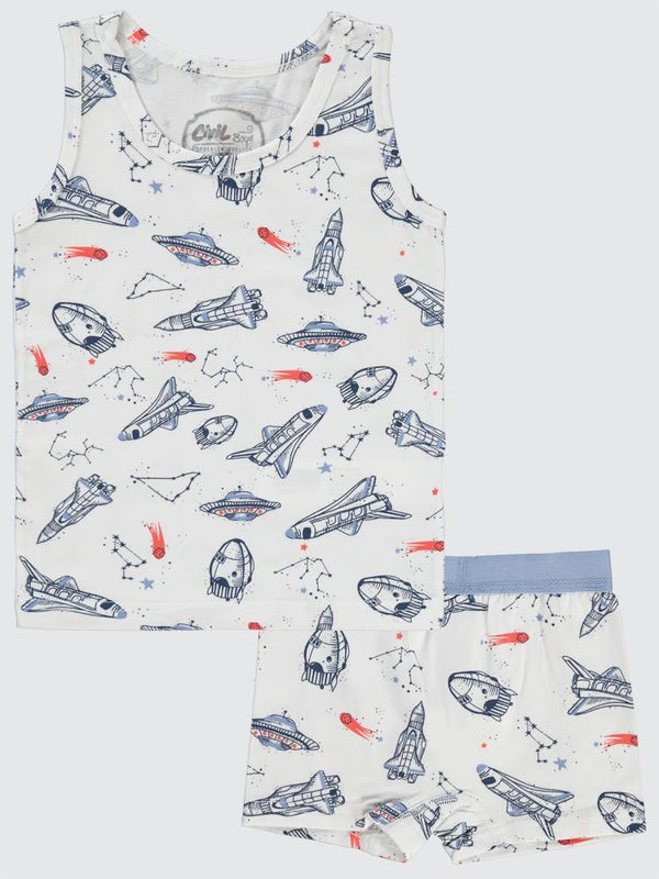 Civil Boys Space Mars 2-10 Yaş İç Çamaşır Takım