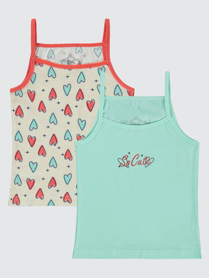 Civil Girls Cute 2-10 Yaş 2'li Atlet Set