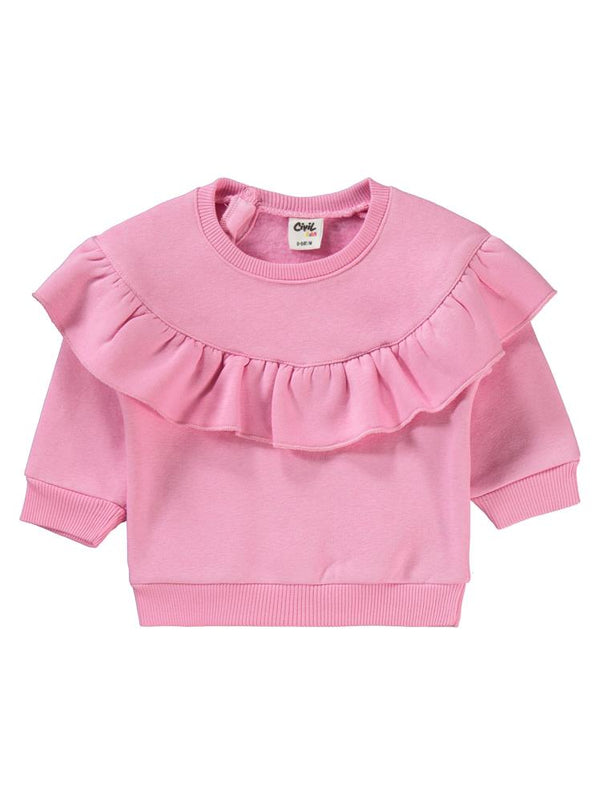 Civil Baby Fırfırlı 6-18 Ay Takım - Pembe