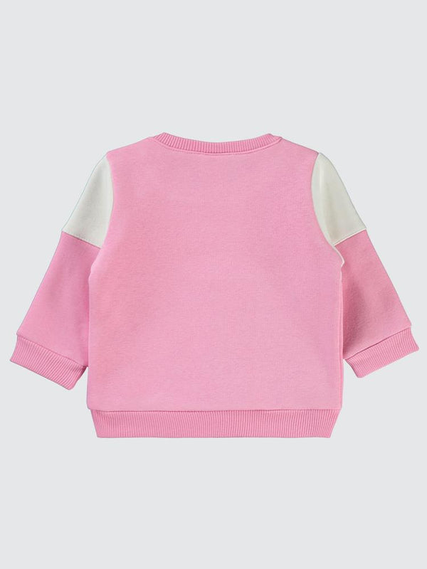 Civil Baby Yazı Baskılı 6-18 Ay Sweatshirt - Pembe