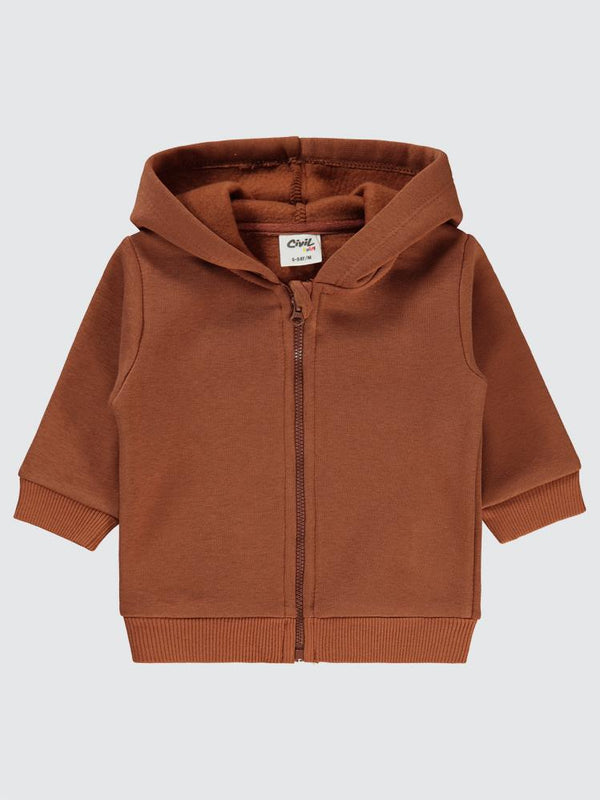 Civil Baby Basic 6-18 Ay Hırka - Turuncu