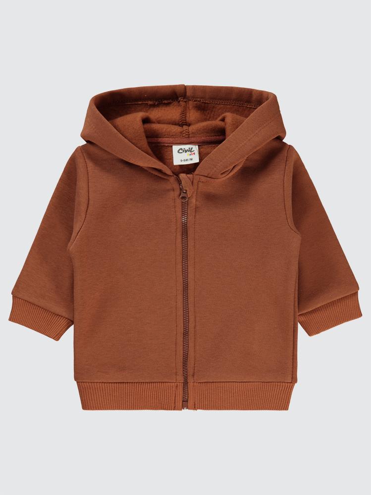 Civil Baby Basic 6-18 Ay Hırka - Turuncu