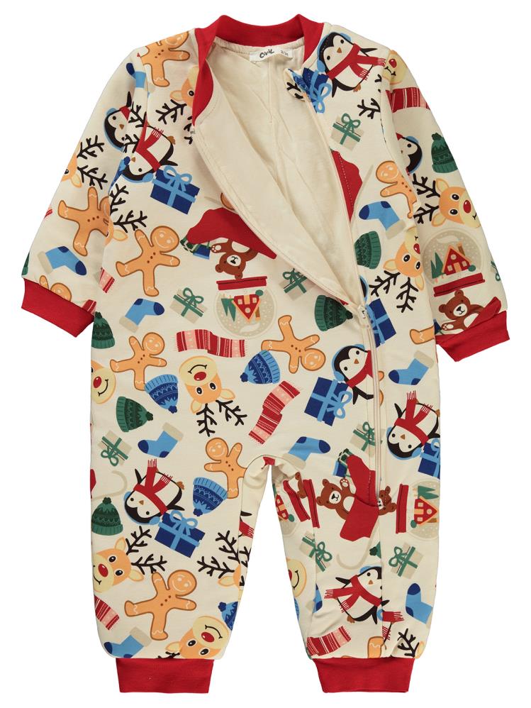 Civil Unisex Deer Empirme 2-5 Yaş Uyku Tulumu - Fil Dişi