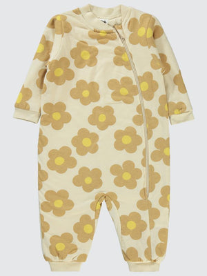 Civil Baby Big Daisy Empirme 12-18 Ay Uyku Tulumu - Bej