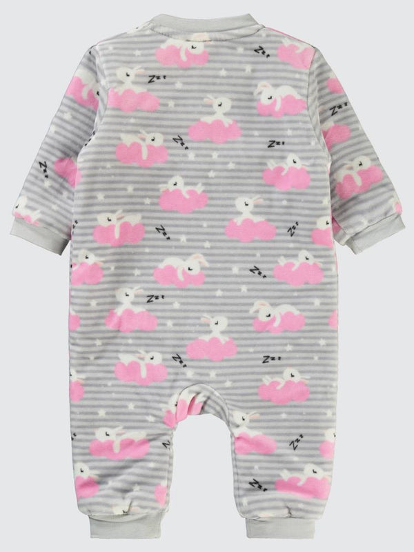 Civil Baby Uykucu Tavşan Empirme 6-9 Ay Uyku Tulumu - Gri