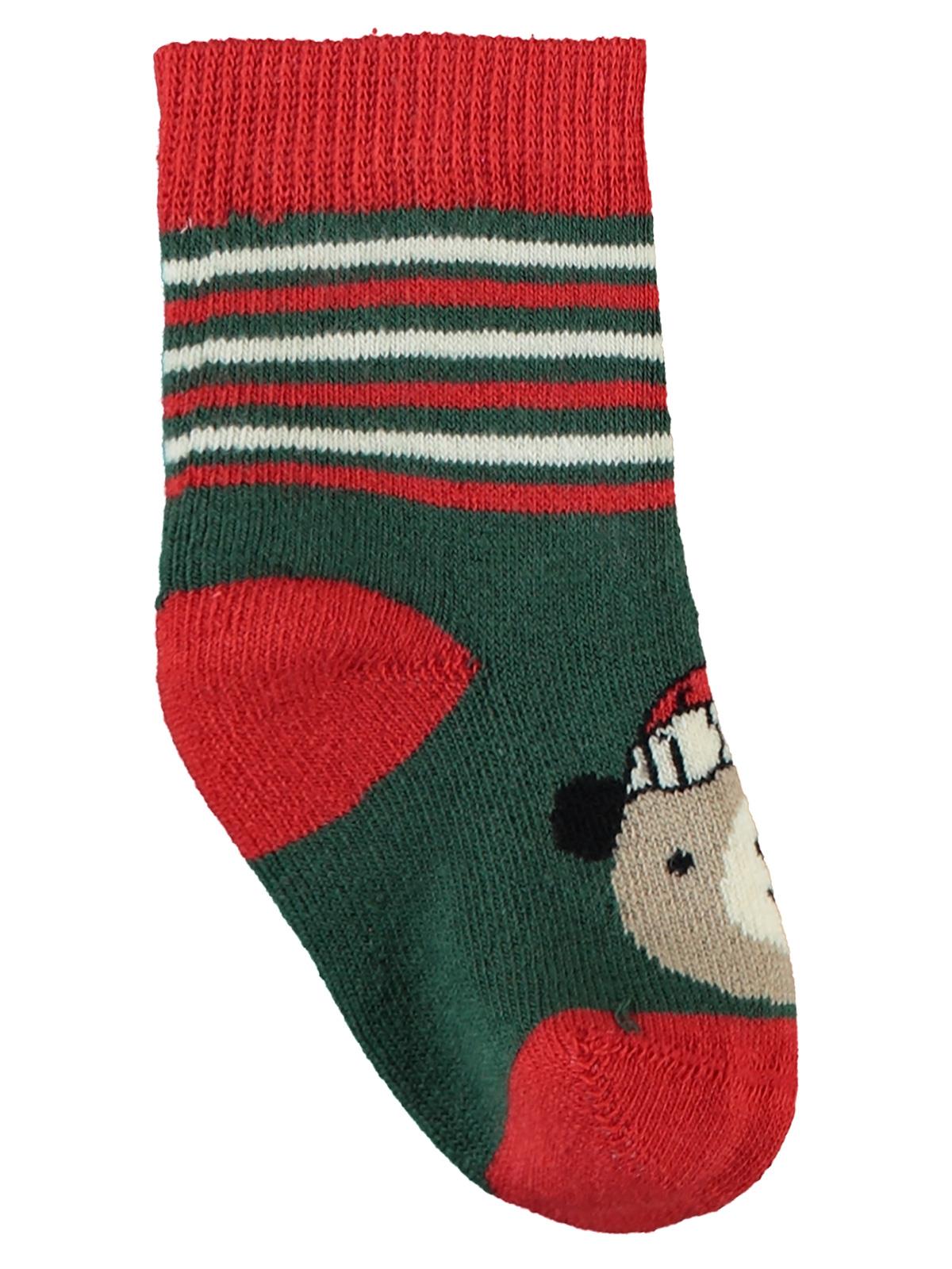 Civil Baby Bears Havlu 0-24 Ay Bebek Erk Çorap Set