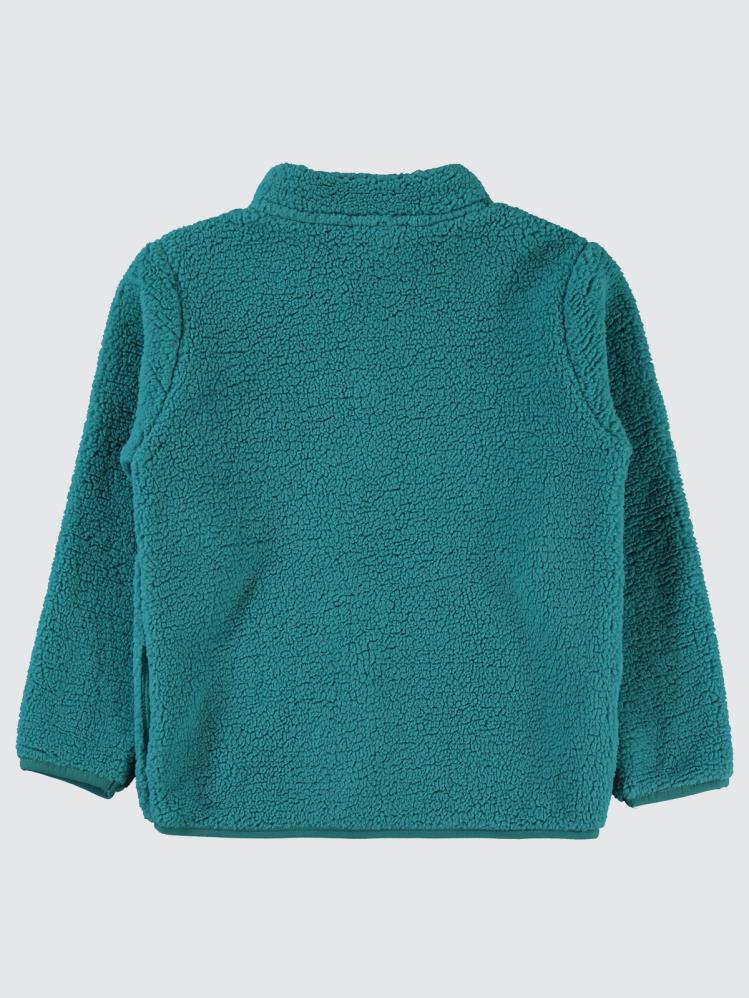 Civil Boys Dağ Etiketli Mikrolu 6-9 Yaş Hırka - Yeşil