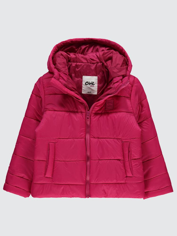 Civil Girls Basic 6-9 Yaş Mont - Fusya