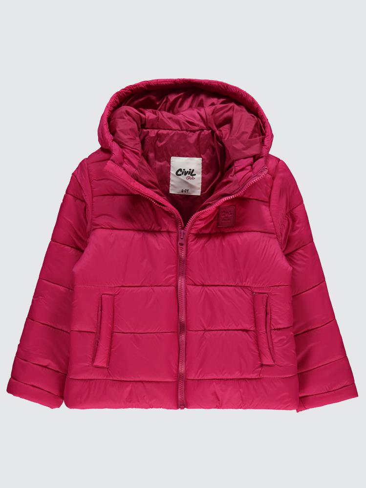 Civil Girls Basic 6-9 Yaş Mont - Fusya