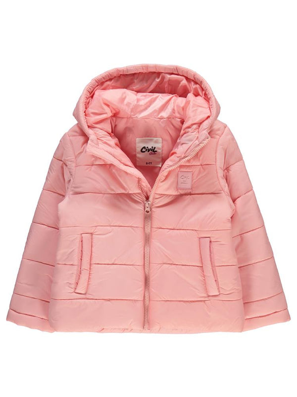 Civil Girls Basic 10-13 Yaş Mont - Pudra